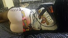 I show off my teen ass, young and farting