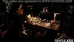 Wow, Jolee Love's perfect big breasts get pounded hard!