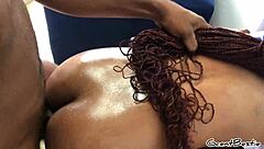 bent her over doggy style, tight pussy moaning loud