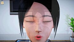 my new family plays a game with small tits involved