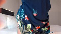 Wow! Jess Ryan Twerks Her Big Oiled Ass Like Crazy!