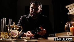 Wow, Jolee Love's perfect big breasts get pounded hard!