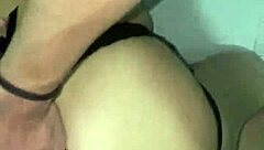 Oh man, I’m watchin’ this hot young chick gettin’ double penetrated in a homemade trio… unreal!