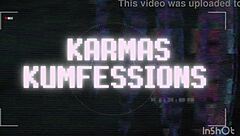 karma's first kumfession as she yields to stepdad in pov