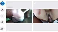 She couldn’t hold back from the intense desire and FINISHED in just 1 MINUTE on video call