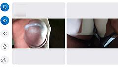 She couldn’t hold back from the intense desire and FINISHED in just 1 MINUTE on video call