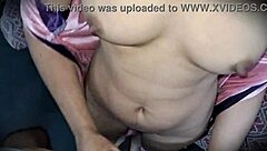 Rich housewife bangs servant in steamy interracial encounter