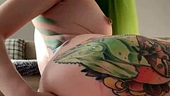 Young girl dives into anal fingering and intense fisting