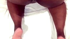 My friend loves riding my cock until I cum inside her, with her big pussy lips