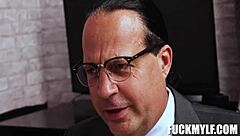 milf laura bentley in steamy basic instinct parody