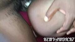 hot n sexy ebony takin dick in her pussy til creamipe, oops!