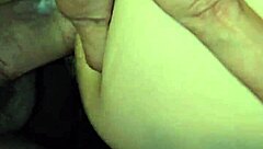 Wow, watch this wife bend over for a deep creampie now!