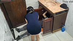 I trusted my wife with the plumber, now she's getting drilled.