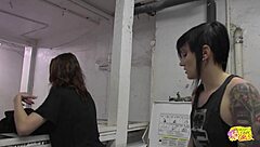 Why Does This Emo Babe Dominate Her Sexy Neighbor?