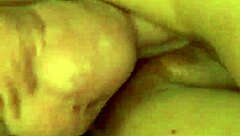 Rear View Of Fat BBW Cock Pumping Tight Pussy With Cum