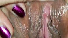 Intense Licking And Deep Fingering Of Her Wet Pussy During Solo Masturbation Session