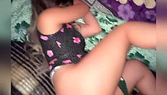 Blonde Girlfriend Found Ready in Bed for Nighttime Action