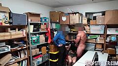 A sneaky thief indulges in sucking dicks and intense fucks in a group scene