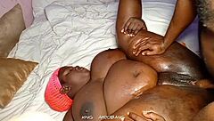 Damn, watch this hot ebony step sister ride her Latino step brother hard!