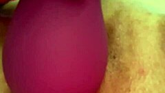 Trying on new lingerie