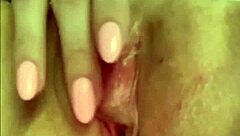 Trying on new lingerie