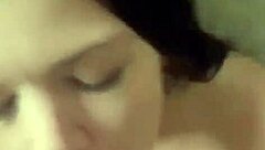 Petite Slut Gets Covered in a Sticky, Messy Facial After Wild Action