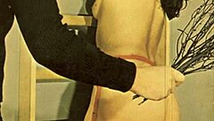 raw: vintage lesbian bondage with hairy pussy in retro secret life