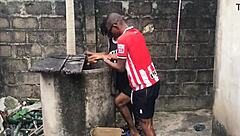 My Boyfriend Fucks My Big Ass By The Well