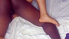 How Does This Curvy Babe in Stockings Handle Multiple Guys?