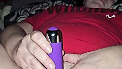 Solo milf cums with big pink pussy