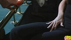 They headed to a strip club and ended up having wild lesbian fun together