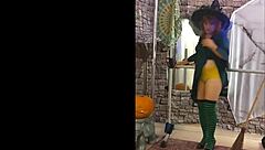 Hotwife Steffi Witch Sucks Cock