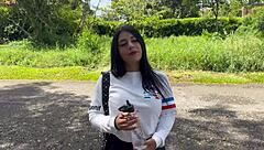 क्या यह कोलंबियन कॉलेज गर्ल आसानी से अपने लॉन्ग-डिस्टेंस बॉयफ्रेंड से धोखा देती है एमेच्योर डॉगीस्टाइल के साथ?