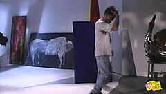 They headed to a strip club and ended up having wild lesbian fun together