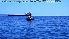 Ever tried banging a mature babe on Volga River boat?