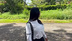 क्या यह कोलंबियन कॉलेज गर्ल आसानी से अपने लॉन्ग-डिस्टेंस बॉयफ्रेंड से धोखा देती है एमेच्योर डॉगीस्टाइल के साथ?