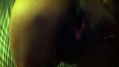 she bends over for doggystyle with a monster black cock