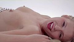 Blondes Anna Lovato and Michelle Thorne Enjoy Lesbian Lingerie Toy Play