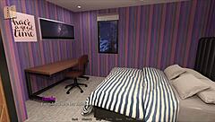 exploring new memories in the game with brunette