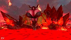 Happy Halloween From Maggie Showing Off Huge Big Tits in Festive Style