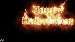 Happy Halloween From Maggie Showing Off Huge Big Tits in Festive Style