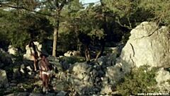 Martina Guides Nikol into Lesbian Play with Strapon and Passion