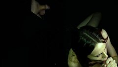 damn, jilian swallows ten cumshots at wild gloryhole!