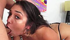 omg, brooklyn gray takin' that sloppy face poundin' hard!