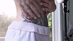 Melody Radford Tries On Micro Bikini Showing Huge Tits