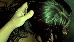 Wife sneaks to glory hole for stranger action