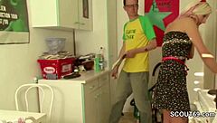 teeny gets fucked by her boss during side job