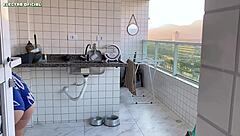 I Hired This Maid, Her Shorts Showed Off An Amazing Butt!