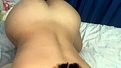 My sister-in-law gives an amazing blowjob at home