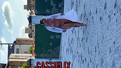 He Spotted Me at Beach, Invited Me Over, Drilled My Ass and Pussy with Huge Cock